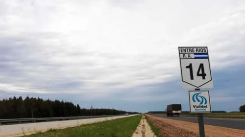 La concesión de la ruta 14 a Caminos del Río Uruguay finaliza este año y Vialidad analiza alternativas
