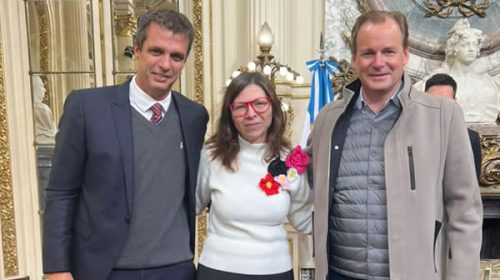 Bordet participó de la asunción de Batakis y se reunió con Manzur en Casa Rosada