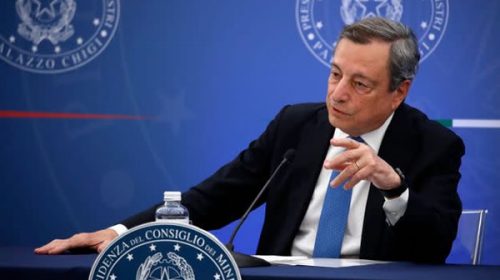 Italia se debate entre salvar al Gobierno de Draghi o llamar a elecciones