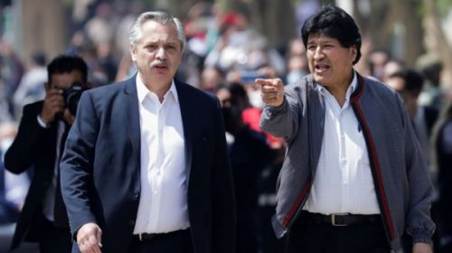 Alberto Fernández recibe a Evo Morales y compartirán un almuerzo