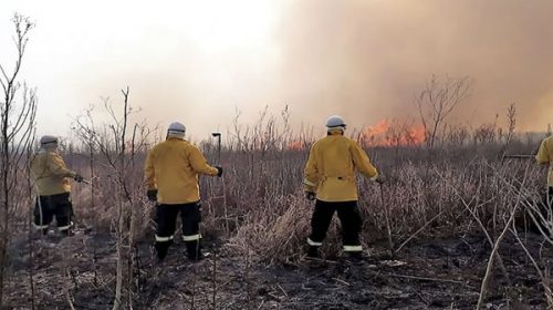La provincia registra focos activos de incendio en islas de Victoria