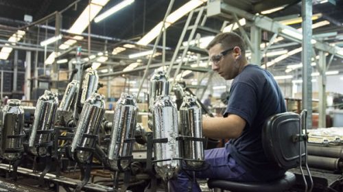 Industria: capacidad instalada superó el 68% y tocó el mayor nivel en lo que va del año