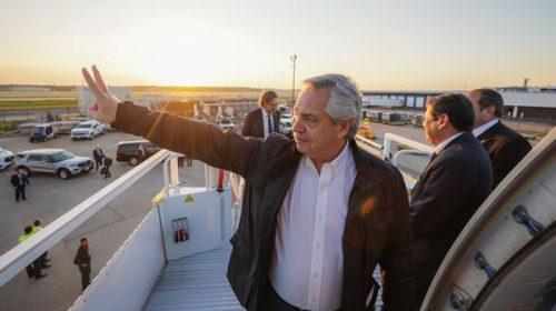 Alberto Fernández regresó luego de una gira por Estados Unidos