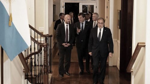 Massa se reúne con el director gerente de Operaciones del Banco Mundial
