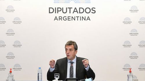 Sergio Massa presenta el Presupuesto 2023 en el Congreso