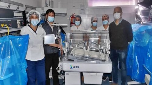 El hospital Masvernat recibió un importante equipo para reforzar su área de Neonatología