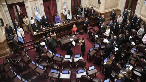 Con el faltazo de JxC, el Senado aprobó declaración de repudio al atentado a Cristina