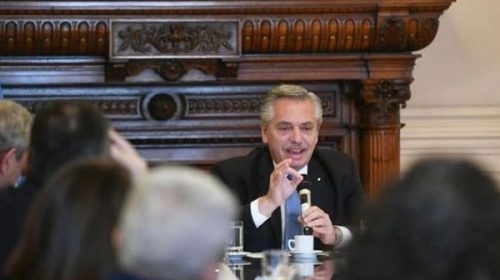El Presidente encabezó la reunión de gabinete