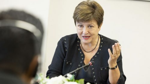 Georgieva resaltó el “compromiso” del Gobierno por cumplir el acuerdo con el FMI