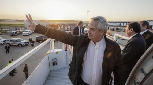 El Presidente agradeció las muestras de preocupación que recibió por su estado de salud