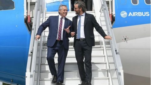 El Presidente inicia una gira para participar del Foro por la Paz y del G20