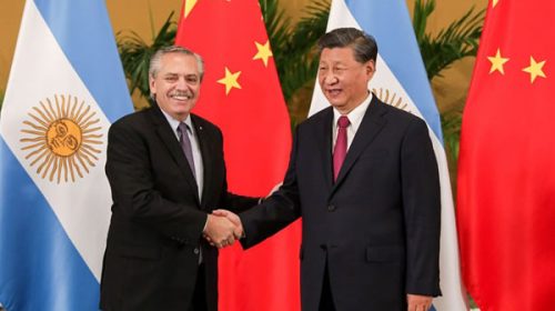 Alberto Fernández y Xi Jinping mantuvieron una bilateral