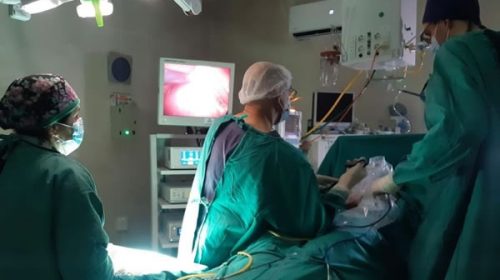 Realizaron la primera apendicectomía videolaparoscópica en el hospital Santa Rosa
