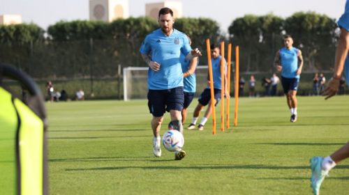 La Selección volvió a los entrenamientos con la mente puesta en México