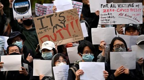 El gobierno de China cede ante las protestas y aliviaría las medidas anticovid