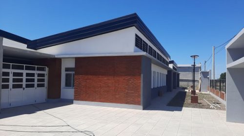 La construcción de la nueva escuela de Feliciano ya tiene un 91 por ciento de avance
