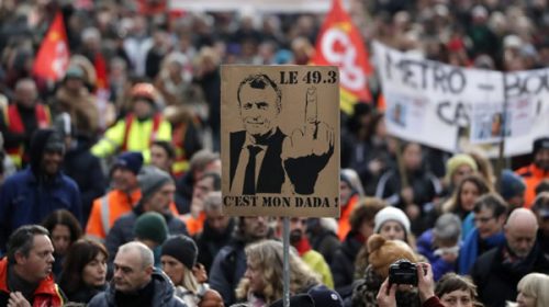 Fuerte impacto de la huelga en Francia