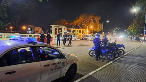 Se incrementaron los operativos de prevención del delito en Concordia