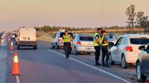 Controlaron más de 450.000 vehículos en lo que va del verano en las rutas nacionales