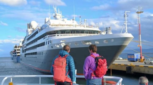 Esperan una temporada récord de turismo de cruceros en Puerto Madryn