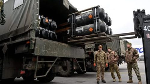 La OTAN provee de armamento a Ucrania al por mayor