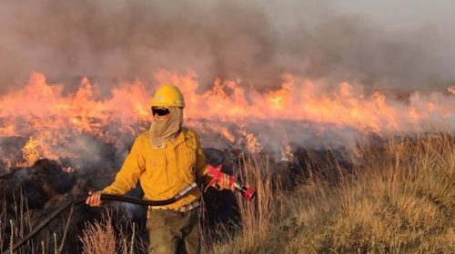 Incendios en Córdoba: el fuego no da tregua y los fuertes vientos complican el trabajo de los brigadistas