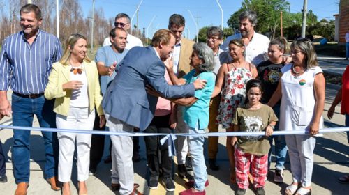 El gobernador inauguró el acceso a Concordia desde la autovía 14