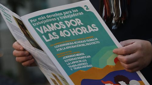Chile: Senado aprueba reducir jornada laboral a 40 horas