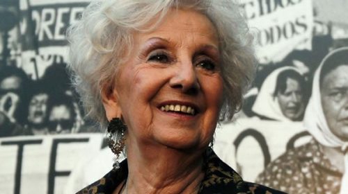 Estela de Carlotto será reconocida por la Casa de Ana Frank en Ámsterdam Estela de Carlotto será reconocida por la Casa de Ana Frank en Ámsterdam