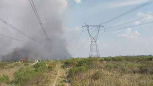 Controlaron el incendio que provocó el corte masivo de electricidad Controlaron el incendio que provocó el corte masivo de electricidad