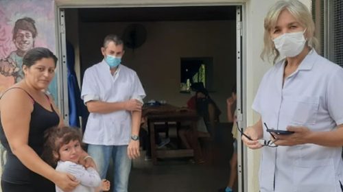 El hospital Santa Rosa inició con los abordajes territoriales en barrios de Chajarí El hospital Santa Rosa inició con los abordajes territoriales en barrios de Chajarí