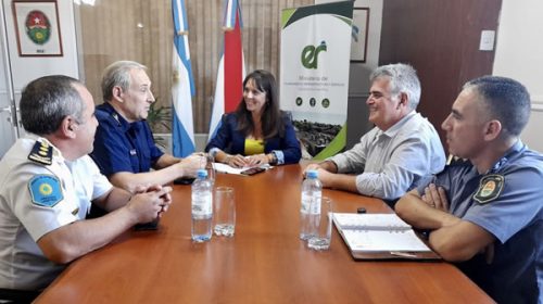 Avanzan en proyectos y gestiones de infraestructura para la Policía de Entre Ríos