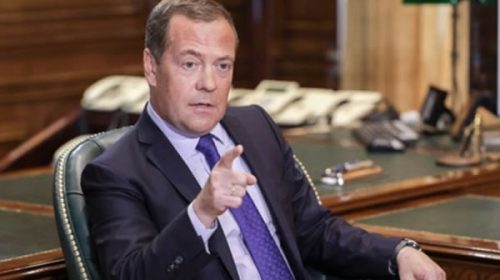 Medvedev advirtió que el país que arreste a Putin le declararía la guerra a Rusia
