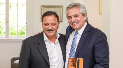 Alberto Fernández celebra el primer triunfo peronista y viaja a La Rioja