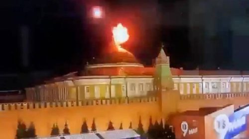 Rusia acusa a Ucrania de intentar asesinar a Putin con un ataque de drones