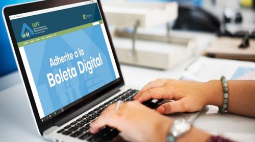 Con beneficios en sus cuotas, adjudicatarios de viviendas del IAPV pueden adherirse a la boleta digital