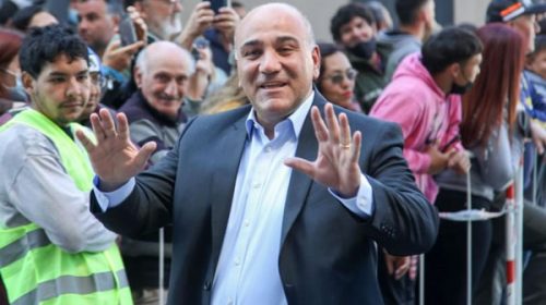 Frente a la militancia, Manzur anunció que las elecciones en Tucumán serán la primera quincena de junio