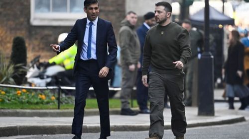 Zelenski recorre Europa en busca de más apoyo para la guerra