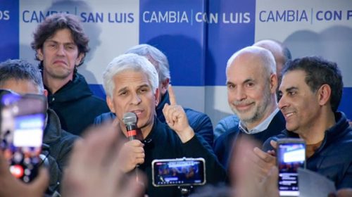 Subido al triunfo de Poggi en San Luis, Larreta insiste en ampliar Juntos por el Cambio