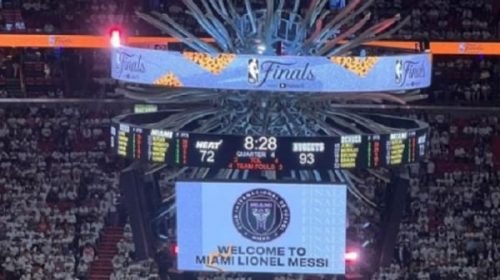 El impacto que causó en la NBA la llegada de Messi al Inter Miami: mensaje durante las Finales y la emoción de las estrellas
