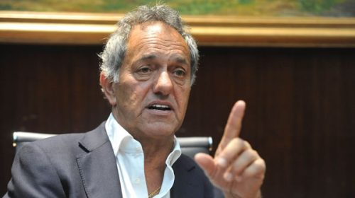 Scioli defendió la postura de su sector ante el PJ: “No es un problema de cartel, es compromiso”