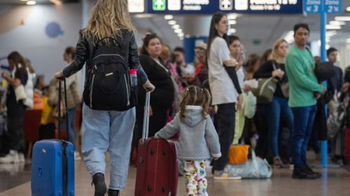 Durante abril se registró un nuevo pico de ingreso de turistas