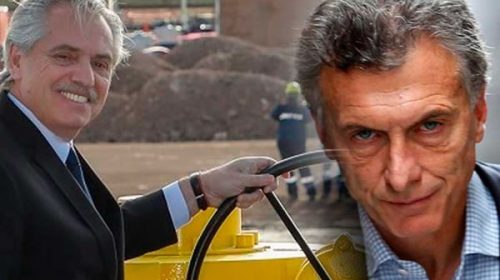 Réplica de Alberto a Macri: “Intentaron darle el gasoducto a sus amigos” y lo suspendieron “por orden del FMI”