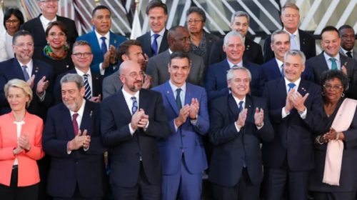 Cumbre Celac-UE: Alberto Fernández llamó a la paz en Ucrania y reiteró sus críticas contra el FMI