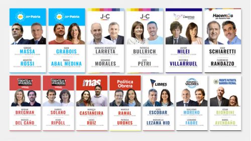 Elecciones 2023: conocé todas las boletas que competirán en las PASO
