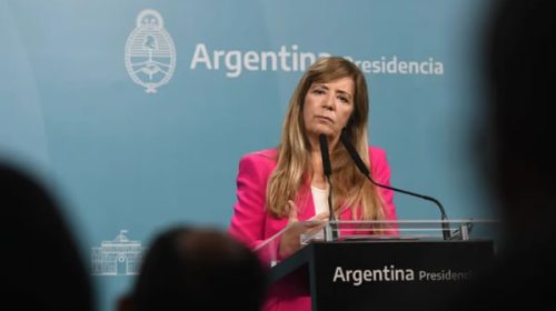 Cerruti: “Necesitamos que la oposición vaya a trabajar al congreso”
