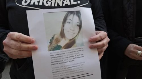 Amigos y familiares de Luisina se manifestaron frente a los Tribunales de Concordia