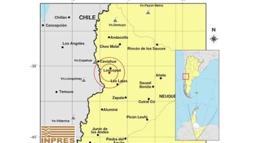 Un sismo de 6,5 grados sacudió Neuquén