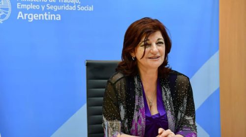 Kelly Olmos reveló que “costó mucho” el acuerdo por el Salario Mínimo, Vital y Móvil