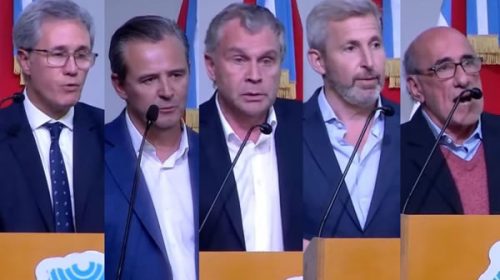 Los pre candidatos a Gobernador expusieron en el CPC ante empresarios del agro
